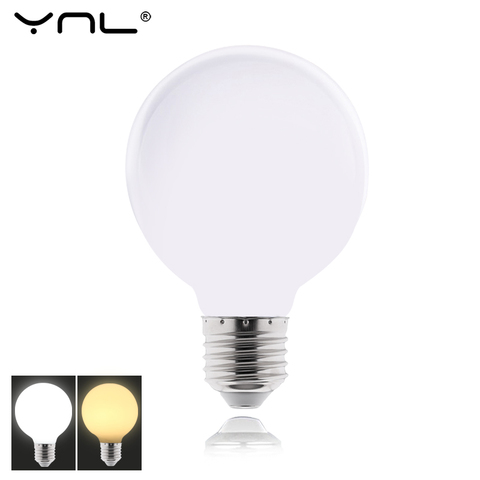 Grande LED Ampoule E27 110V 220V G80 G95 G125 économie d'énergie lumière globale Lampada Ampoule lumière LED Ampoule blanc froid blanc chaud lampe à LED ► Photo 1/6