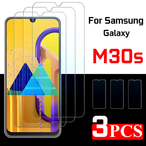 Verre de protection 3 pièces pour samsung m30s protecteur d'écran m 30 s m30 s armure verre trempé pour galaxy samsung m 30 s tremp feuille ► Photo 1/6