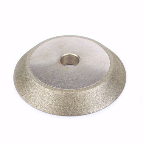 Roue Abrasive avec revêtement diamant, 78x12.7x10mm, 45 degrés, affûteuse, outil abrasif, grain 150 ► Photo 1/4