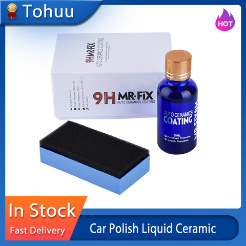 ToHuu 9H Super Hardness Anti-scratch Polish Car Liquid Ceramic Coat Detailing Glass Coating Auto Motocycle Paint Maintain Care ► Photo 1/6