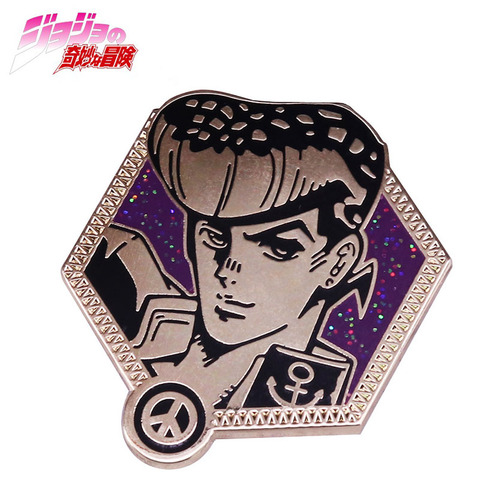 Broche en émail pailleté pour jojo's Bizarre aventure, Badge en épingle ► Photo 1/4