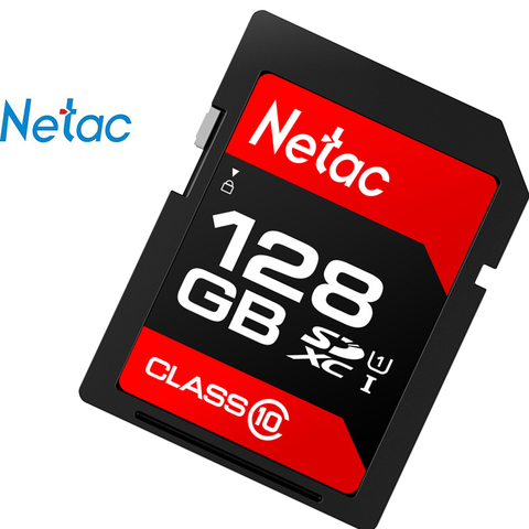 Netac – Carte mémoire SD SDHC pour caméra, 100% originale, pour appareil photo, prise en charge de la vérification officielle, vitesse de lecture 100 mo/s ► Photo 1/6