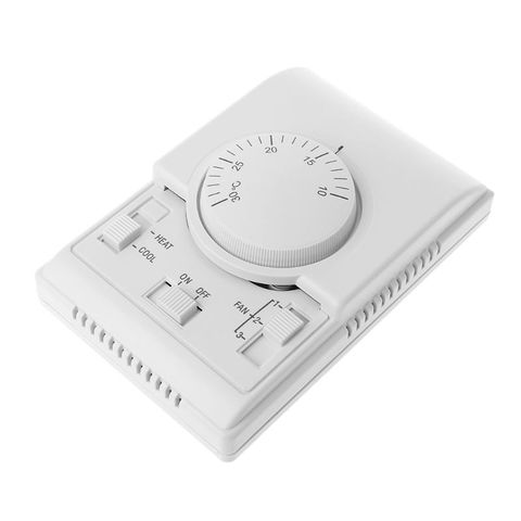 Interrupteur mécanique de Thermostat, contrôleur de température en bobine, pour climatiseur, salle 220V, AC ► Photo 1/5