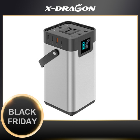 X-DRAGON 200W batterie Portable solaire 110V/220V générateur Portable 54000mAh centrale solaire pour Camping en plein air ► Photo 1/6