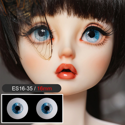 Poupée BJD yeux résine globe oculaire taille Yosd SD MSD taille Smoky 12mm 14mm 16mm globe oculaire coloré yeux poupée oeil 1/3 1/4 1/6 poupée globe oculaire ► Photo 1/6