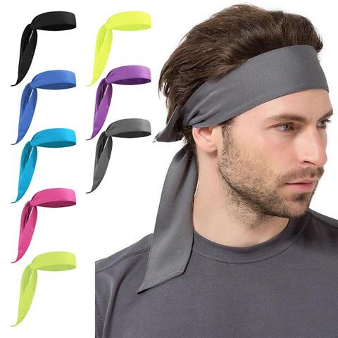 Serre-tête bandana mode sport, pour course, Tennis, karaté, athlétisme, Style court, accessoires pour cheveux 7 ► Photo 1/6