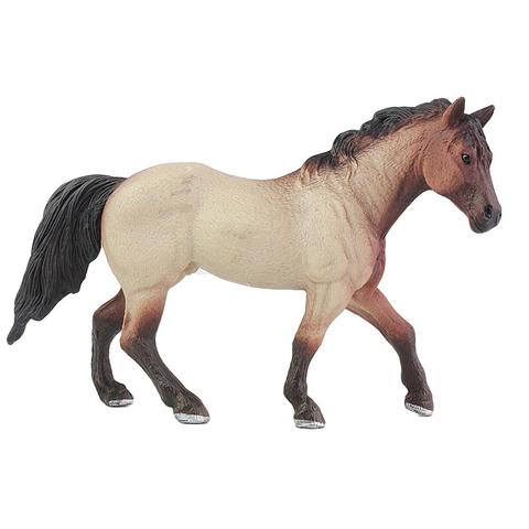 Figurine de Zoo ferme et réaliste, modèle cheval sauvage, jouets à collectionner pour enfants ► Photo 1/6
