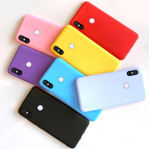 Coque pare-chocs en Silicone pour Xiaomi, compatible Mi A2, Mi A2 Lite, Mi A2 lite ► Photo 1/6