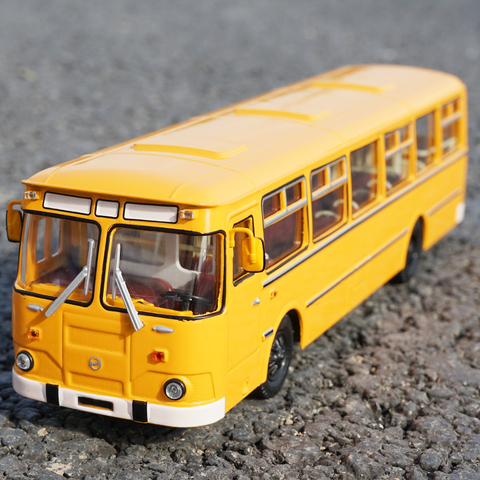 Haute Simulation 1:43 Original russe 677 M alliage Bus modèle moulé sous pression en métal voiture modèle pour enfants jouets cadeaux Collection livraison gratuite ► Photo 1/6