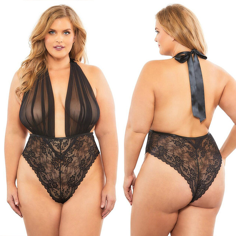 Ensemble de soutien-gorge en dentelle pour femmes, sous-vêtements érotiques, noir, blanc, couleur unie, taille S M L XL XXL, nouvelle collection 2022 ► Photo 1/6