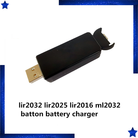 Ml2032 lir2032 lir2025 lir2016 Bouton batterie chargeur ► Photo 1/4