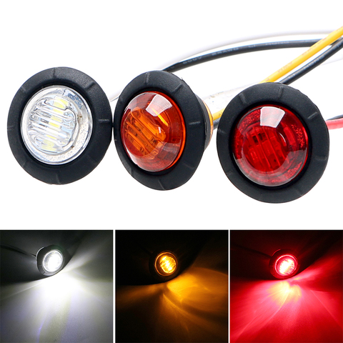 LEEPEE 2 pièces/ensemble Auto voiture feux de position latéraux LED lampe de signalisation Super lumineux voiture feux arrière style de voiture ► Photo 1/6