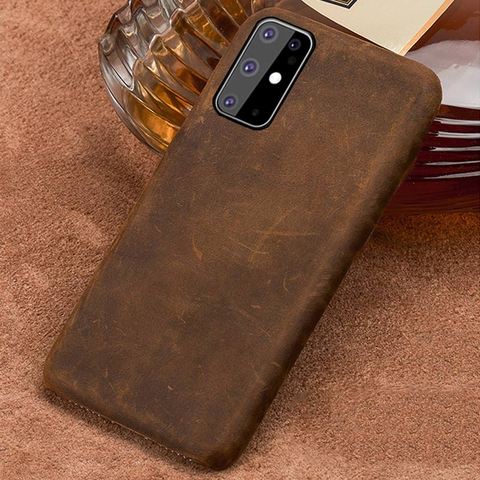 Langsidei – coque de téléphone en cuir véritable, étui de luxe pour samsung s20 ultra plus S10 10 + s7 edge Galaxy note 10 10plus 9 8 ► Photo 1/6