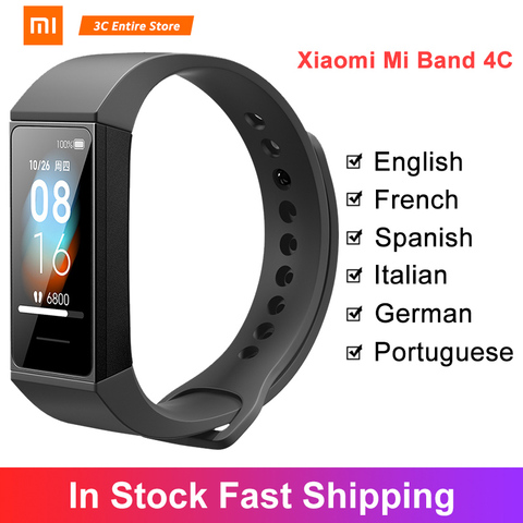 Xiaomi Mi bande 4 C 4C Bracelet intelligent Fitness Tracker 1.08 