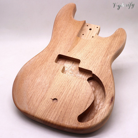 Okoume-guitare basse électrique en bois PB, précision, corps de jazz ► Photo 1/6