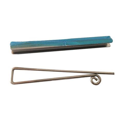 Pince à billets pliable en Nickel, porte-monnaie, porte-monnaie, porte-monnaie, pièces d'outils de bricolage ► Photo 1/6