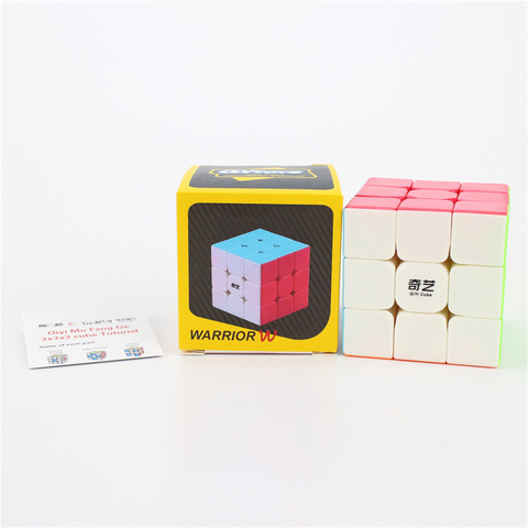 QiYi-Cube magique professionnel W 3x3x3, Cube de guerrier S voile W cubo magico, compétition, Puzzle, jouets pour enfants ► Photo 1/6