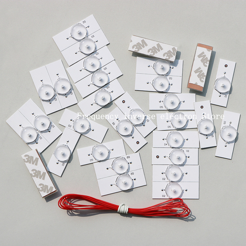 Perles d'éclairage TV Led 3V, pour TCL ROWA Creative Wilson Konka CHANGHONG machine d'assemblage ► Photo 1/6