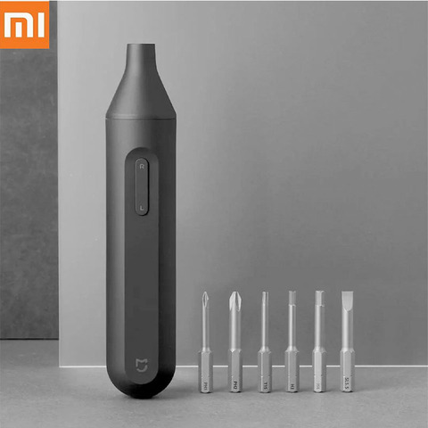 Xiaomi Mijia – tournevis électrique/manuel intégré, 2022 mAh, Rechargeable, W/6, avec jeu d'embouts de vis électriques S2, 1500 ► Photo 1/6