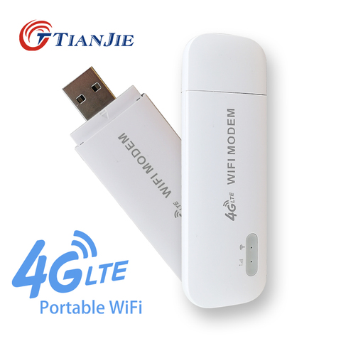 Mini 4G USB Modem VPN déverrouiller LTE Wifi routeur voiture réseau bâton Mobile carte SIM Dongle Passby Hotspot illimité IMEI peut changé ► Photo 1/6
