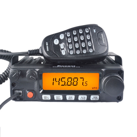 Radio Mobile voiture talkie-walkie 80W haute puissance VHF Mobile jambon Radio émetteur-récepteur grand écran LCD affichage 200 canal Station ► Photo 1/6