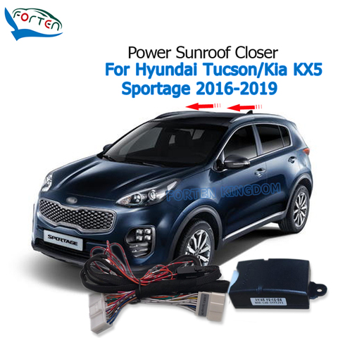 Forten Kingdom – toit ouvrant panoramique en verre, pour voiture Hyundai Tucson / Kia KX5 / Sportage 2016 – 2022 ► Photo 1/5