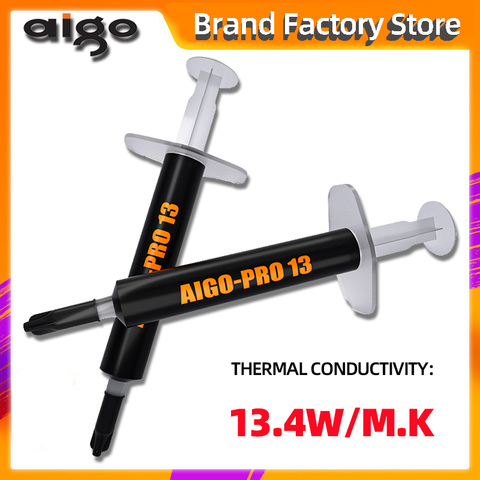 Aigo pro13 ordinateur graisse thermique silicone CPU graphiques silicone graisse cahier pâte thermique silicone ► Photo 1/6