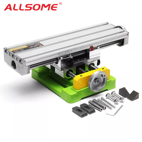 ALLSOME MINIQ BG6350 perceuse multifonction, fixation étau, Table de travail, Mini fraiseuse de précision, portable HT2747 ► Photo 1/5