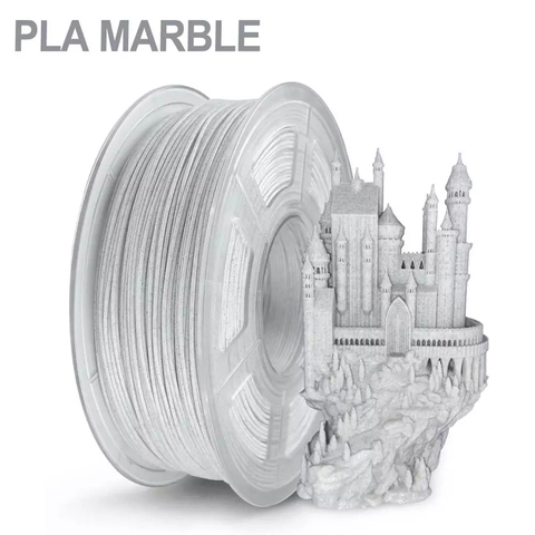 SUNLU PLA-imprimante 3d, Filament d'impression 3D, Texture rocheuse couleur marbre, 1.75MM, Dimension du Filament, précision +/-0.02mm ► Photo 1/6