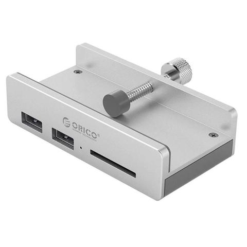 ORICO aluminium 4 Ports USB 3.0 HUB avec alimentation haute vitesse 5GBPS Transmission de données pour MAC OS PC (MH4PU-P) ► Photo 1/6