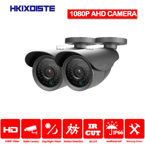 SONY – lot de 2 caméras vidéo HD 1080P AHD, en métal, étanche, pour l'extérieur, dispositif de sécurité CCTV, filtre LED ir-cut, 36 pièces ► Photo 1/6