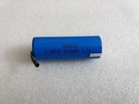 18500 batterie 3.7V 2000mAh Batterie Rechargeable Recarregavel Lithium li-ion Piles ► Photo 1/4