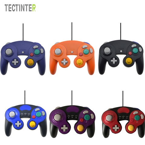 Pour Gamecube Contrôleur USB micro manuel câblé Joystick Pour Nintend Pour NGC GC Controle Pour MAC Ordinateur PC Gamepad ► Photo 1/6