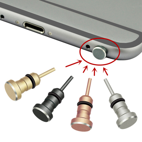 Écouteurs 2 en 1, prise Anti-poussière 3.5mm, Interface Jack AUX, carte de récupération de téléphone portable, broche de carte, pour Apple Iphone 5 6 Plus, PC portable ► Photo 1/6