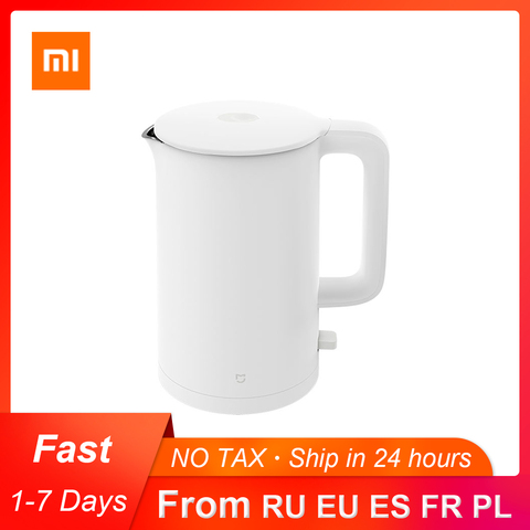 Original Xiaomi Mijia bouilloire électrique 1A rapide à chaud en acier inoxydable Intelligent contrôle de la température Anti-surchauffe bouilloire théière ► Photo 1/6