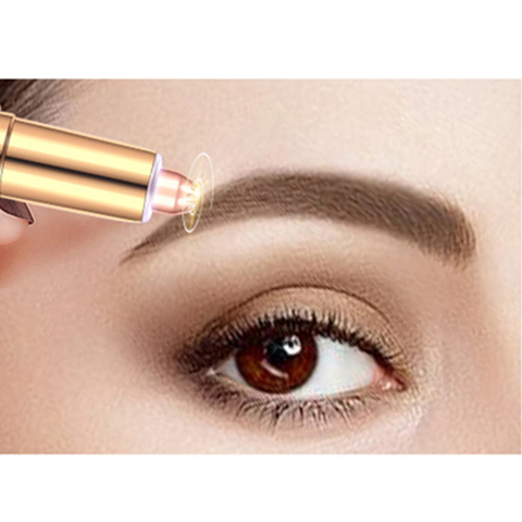 Tondeuse à sourcils Mini sourcil rasoir instantané indolore électrique visage sourcils épilateur épilateur Portable épilateur livraison directe ► Photo 1/4