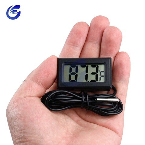 Thermomètre numérique LCD de précision, électronique avec sonde, fil de 1M, mesure de la température-50 ~ 110 degrés pour Aquarium ► Photo 1/6