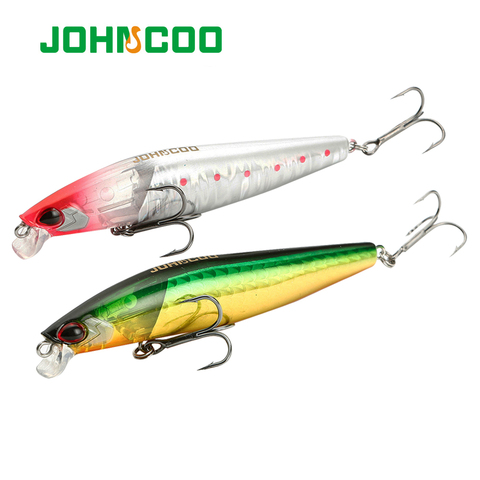 JOHNCOO – leurre méné rigide flottant de qualité professionnelle, avec lame Flash, wobbler, Crankbait, nouveau modèle en vogue, 100mm, 13g ► Photo 1/6