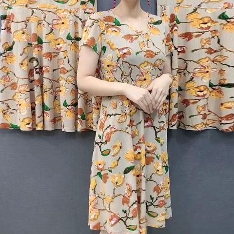 Mère Robe d'été grande taille Robe dame Gao 2022 nouveau Style jupe Femme Robe Vestido De Mujer Femme Robe ► Photo 1/6