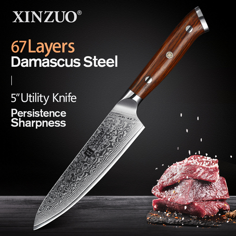 XINZUO couteau utilitaire 5 