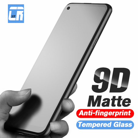 9D pas d'empreinte digitale mat verre de protection pour Vivo V17 V15 S1 Pro Z5X IQOO NEO Y19 Y17 Y12 Y11 S7 S5 V20 givré protecteur d'écran ► Photo 1/6