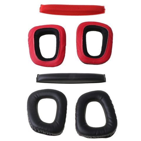 for logitech G35 G930 G430 F450 Headset Replacement Headband Ear Pad Set WXTB ► Photo 1/6