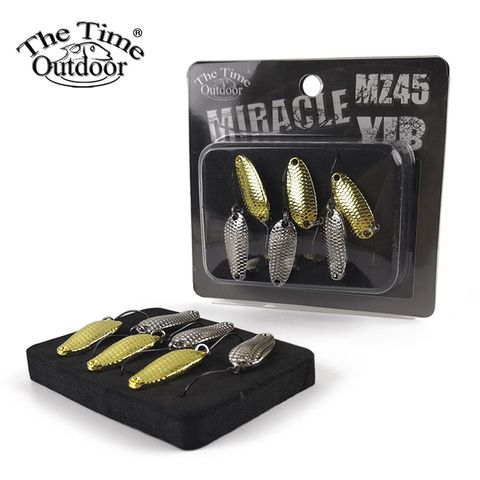 6 pcs/lot Dragon échelle métal cuillère leurres Wobbler appât artificiel accessoires de pêche attirail pour truite perche zander crappie bass leurre truite cuilleres de peche metal ► Photo 1/6