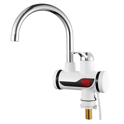 Chauffe-eau de cuisine électrique Robinet Robinet d'eau chaude instantanée  Chauffe-eau chauffage froid Robinet sans réservoir Chauffe-eau instantané