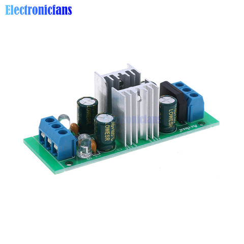 Module régulateur de tension, alimentation électrique, pont de redressement, 18-35V DC, LM7815 + LM7915 + - 15V ► Photo 1/5