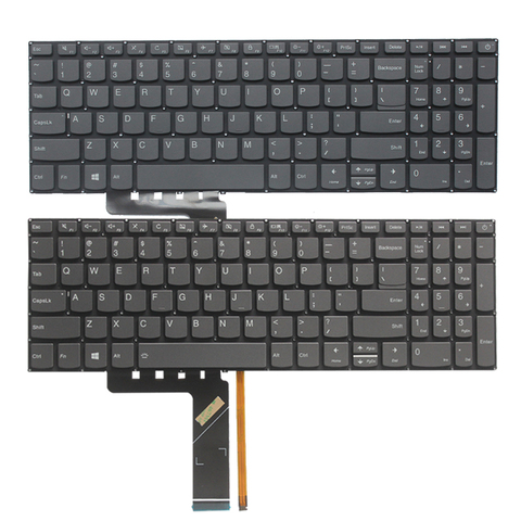 Nouveau clavier d'ordinateur portable américain pour Lenovo IdeaPad S145-15IWL S145-15AST clavier américain S145-15API ► Photo 1/6