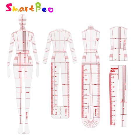 Règle pour modèles de dessin et modèles vestimentaires ► Photo 1/6