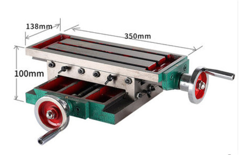 Perceuse d'établi CNC, Table de travail, étau multifonctionnel, ajustement de l'axe X en Y, Table de coordonnées pour Machine à graver ► Photo 1/5