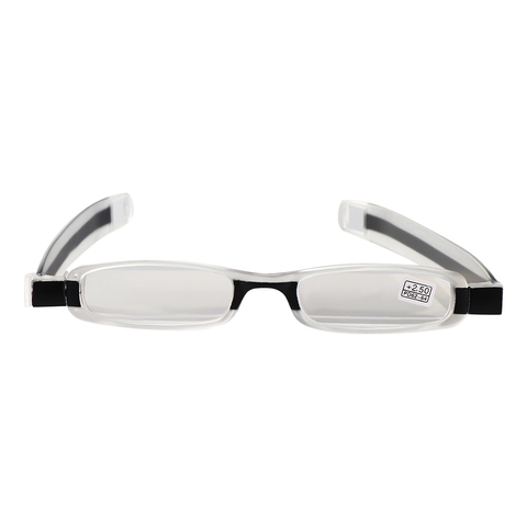 Mini lunettes de lecture compactes pliantes, rotatives à 360 degrés, ultraportable, pour vieil homme, grand-mère ► Photo 1/6