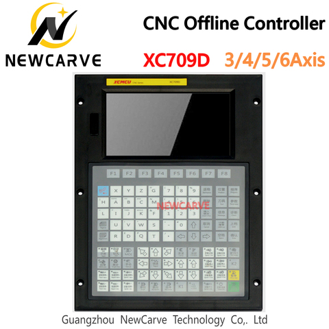 XCMCU-XC709D système de contrôle USB 5/6, 3/4/CNC axes, Support de code G, fraisage hors ligne, perçage, alimentation NEWCARVE ► Photo 1/3